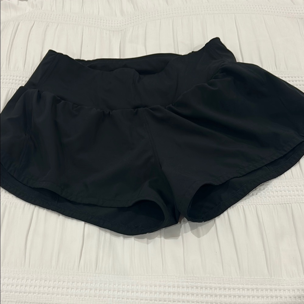 Black Women's Athletic Shorts